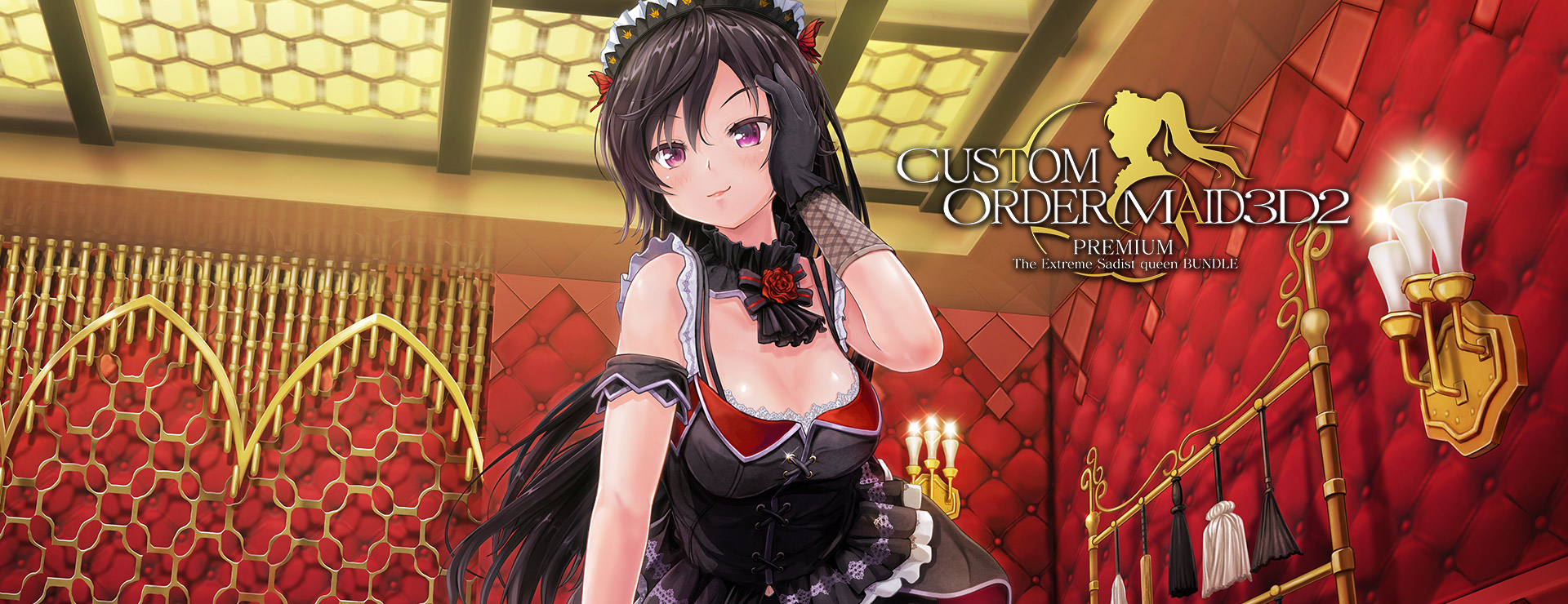 Jugar Custom Order Maid 3D2: Extreme Sadist Queen Bundle en Nutaku Custom Order Maid 3D2: Extreme Sadist Queen Bundle - Simulación Juego