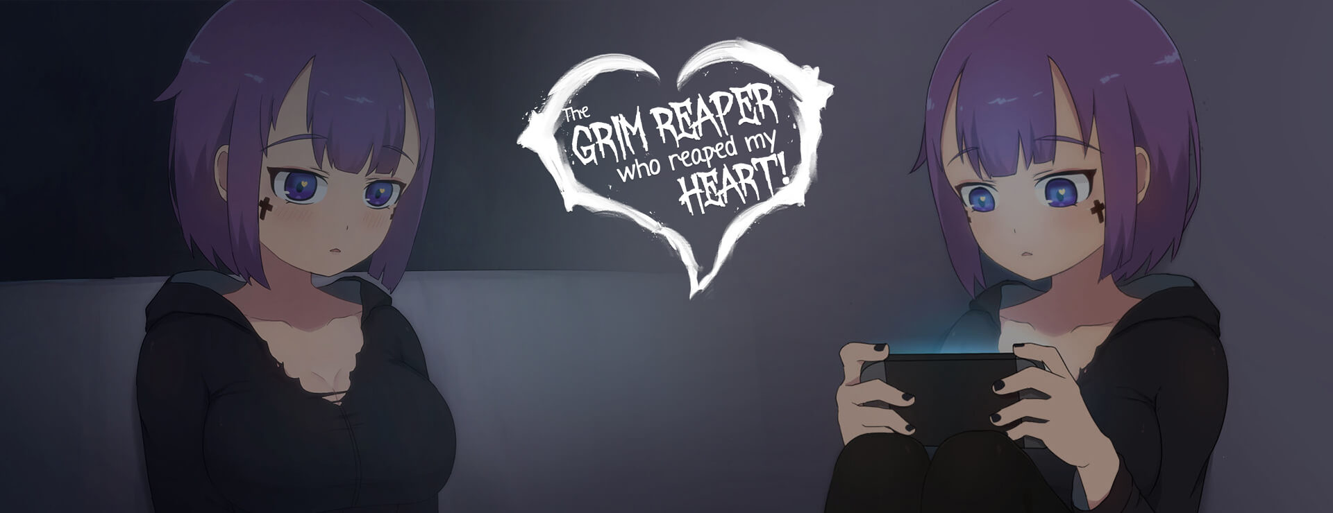 玩 The Grim Reaper who Reaped my Heart! 在 Nutaku The Grim Reaper who Reaped my Heart! - Visual Novel 游戏